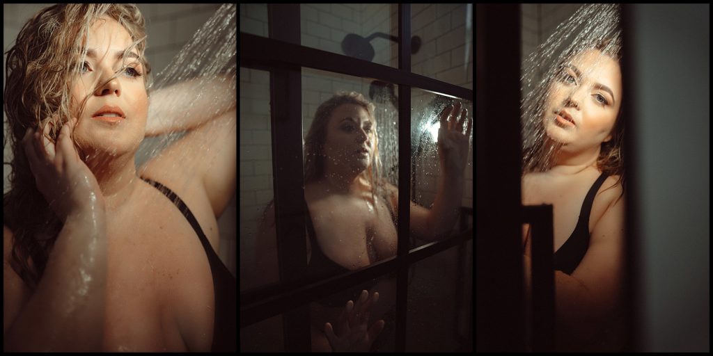 shower boudoir photos